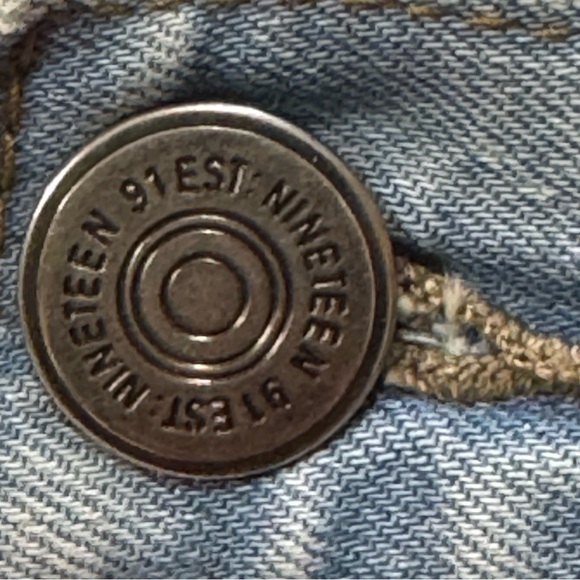 Cotton on harem pant’s like crotch Men's Light Blue Distressed Jeans size 30 - Picture 8 of 16